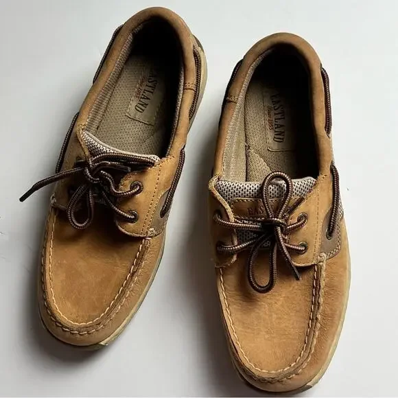 EASTLANDS Women's Solstice Lace Up Boat Shoes Sz 7 - Picture 5 of 15